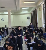 بازدید سرپرست دانشگاه ملی مهارت استان لرستان از حوزه امتحانی آموزشکده ملی مهارت دختران خرم آباد 4