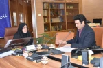 دیدار سرپرست دانشگاه ملی مهارت استان لرستان با رئیس سازمان مدیریت و برنامه ریزی استان لرستان 2