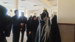 نمایشگاه دستاوردهای دانشگاه ملی مهارت استان لرستان به مناسبت گرامیداشت دهه مبارک فجر افتتاح شد. 2