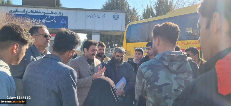 اعزام راهیان نور دانشجویی دانشگاه ملی مهارت استان لرستان  4