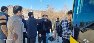 اعزام راهیان نور دانشجویی دانشگاه ملی مهارت استان لرستان  7