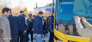 اعزام راهیان نور دانشجویی دانشگاهملی مهارت استان لرستان  9
