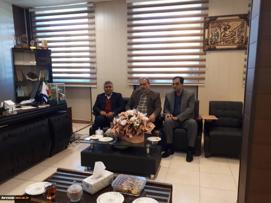 جلسه سرپرست دانشگاه ملی مهارت استان لرستان با مدیر استانی بانک سپه  3