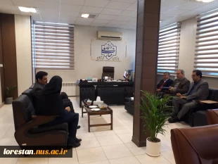 جلسه سرپرست دانشگاه ملی مهارت استان لرستان با مدیر استانی بانک سپه  5