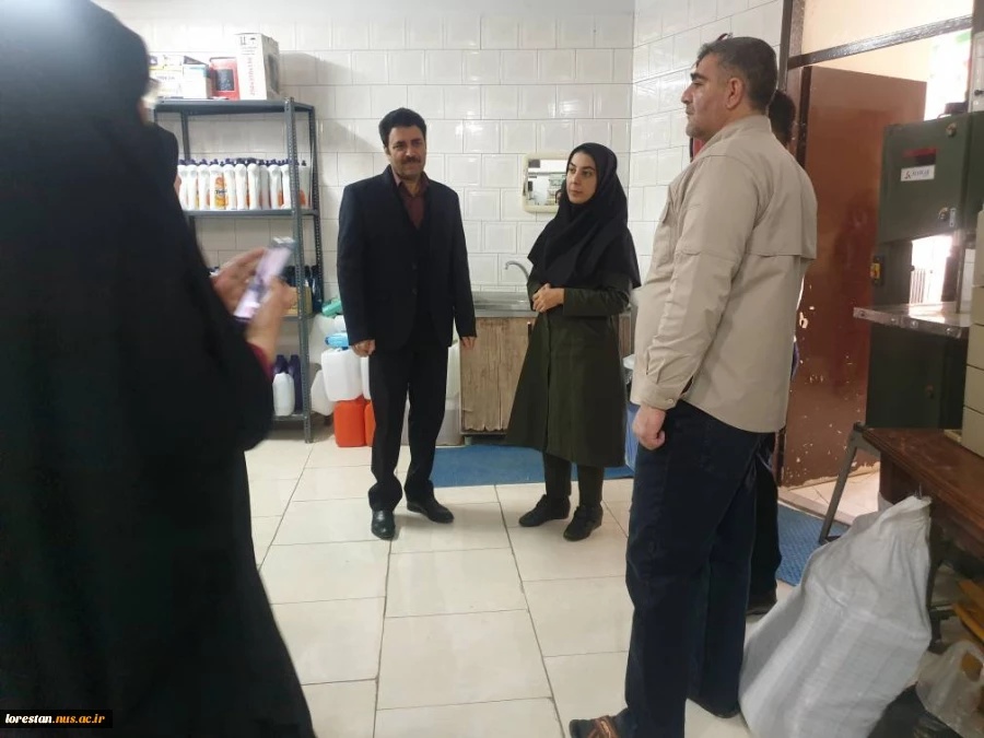 بازدید سرپرست دانشگاه ملی مهارت استان لرستان از آموزشکده دختران بروجرد 3