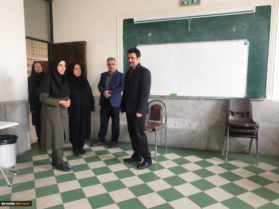 بازدید سرپرست دانشگاه ملی مهارت استان لرستان از آموزشکده دختران بروجرد 9