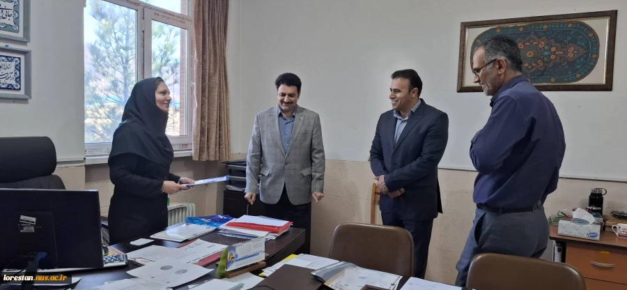 تقدیر و تشکر سرپرست دانشگاه ملی مهارت استان لرستان در آستانه سال نو از کارکنان  4