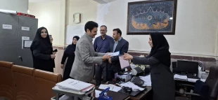 تقدیر و تشکر سرپرست دانشگاه ملی مهارت استان لرستان در آستانه سال نو 1404 از کارکنان 20