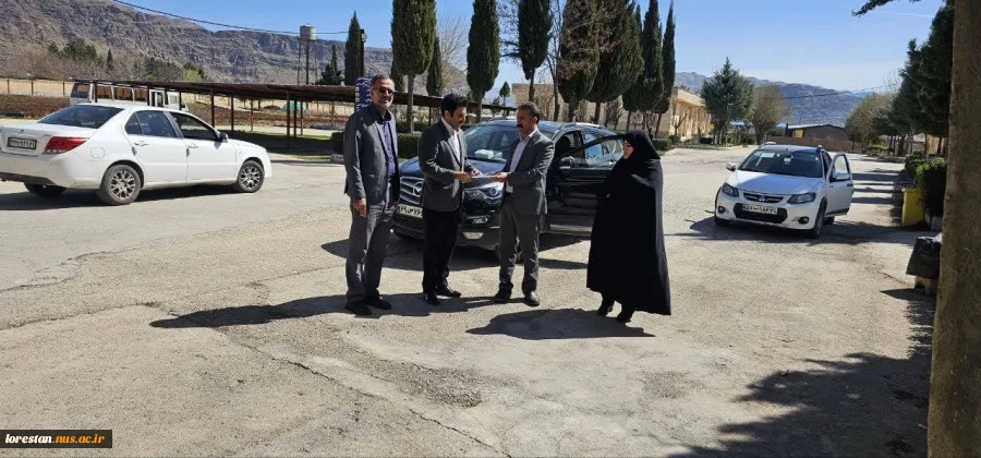 تقدیر سرپرست دانشگاه ملی مهارت استان لرستان از همکاران حراست فیزیکی آموزشکده ملی مهارت دختران و پسران خرم آباد 3