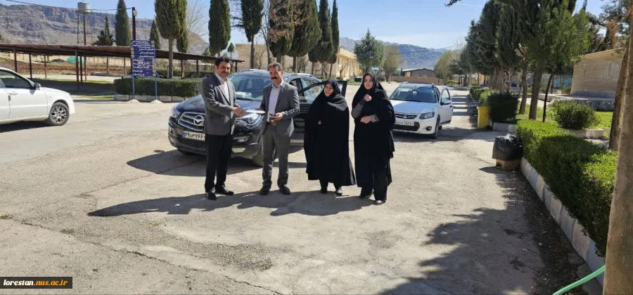 تقدیر سرپرست دانشگاه ملی مهارت استان لرستان از همکاران حراست فیزیکی آموزشکده ملی مهارت دختران و پسران خرم آباد 6
