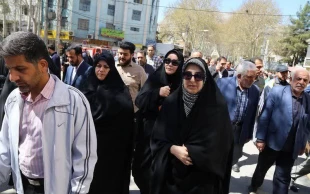 حضور با شکوه دانشگاهیان دانشگاه ملی مهارت استان لرستان در راهپیمایی روز جهانی قدس 4
