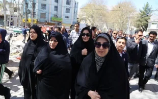 حضور با شکوه دانشگاهیان دانشگاه ملی مهارت استان لرستان در راهپیمایی روز جهانی قدس 8