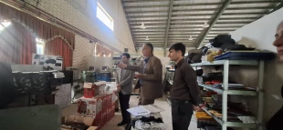 بازدید سرپرست  دانشگاه ملی مهارت استان لرستان از کلاس‌ها، کارگاه‌ها و فضاهای آموزشی دانشکده ملی مهارت پسران خرم آباد 7