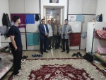 بازدید سرپرست دانشگاه ملی مهارت استان لرستان  از خوابگاه‌ها و سلف سرویس دانشجویی و سالن ورزشی دانشکده ملی مهارت پسران خرم آباد 2