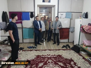 بازدید سرپرست دانشگاه ملی مهارت استان لرستان  از خوابگاه‌ها و سلف سرویس دانشجویی و سالن ورزشی دانشکده ملی مهارت پسران خرم آباد 2