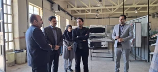 بازدید دکتر مهرداد احمدی معاون محترم پژوهش و فناوری دانشگاه ملی مهارت از آموزشکده ملی مهارت پسران بروجرد 5