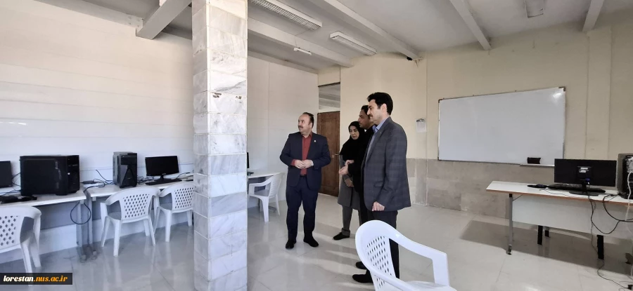 بازدید دکتر مهرداد احمدی معاون محترم پژوهش و فناوری دانشگاه ملی مهارت از آموزشکده ملی مهارت پسران بروجرد 7
