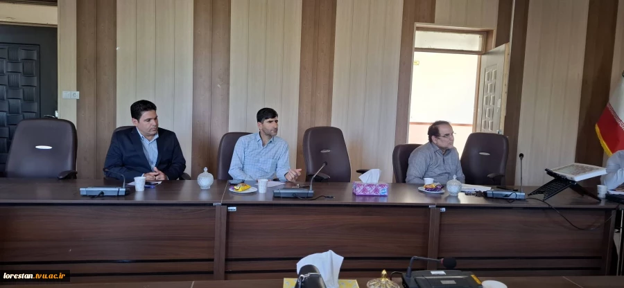 برگزاری جلسه هم‌اندیشی در دانشگاه ملی مهارت استان لرستان برای اجرای تفاهم‌نامه همکاری با دانشگاه لرستان 5