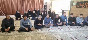 برگزاری مجلس عزای امام حسین علیه السلام و بزرگداشت شهادت دانشمندان و سرداران شهید در دانشگاه ملی مهارت استان لرستان  3