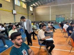 بازدید رئیس دانشگاه ملی مهارت استان لرستان از روند برگزاری امتحانات پایان‌ترم 2