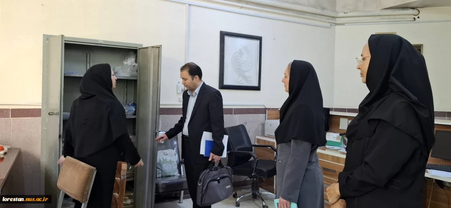 بازدید نماینده مرکز نظارت و ارزیابی و تضمین کیفیت از حوزه‌های امتحانی دانشگاه ملی مهارت استان لرستان 8