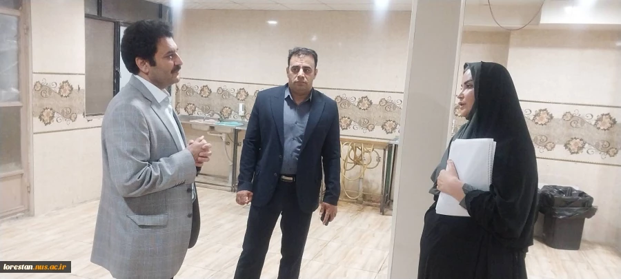 بازدید رئیس دانشگاه ملی مهارت استان لرستان از خوابگاه دانشجویی آموزشکده دختران خرم‌آباد 2