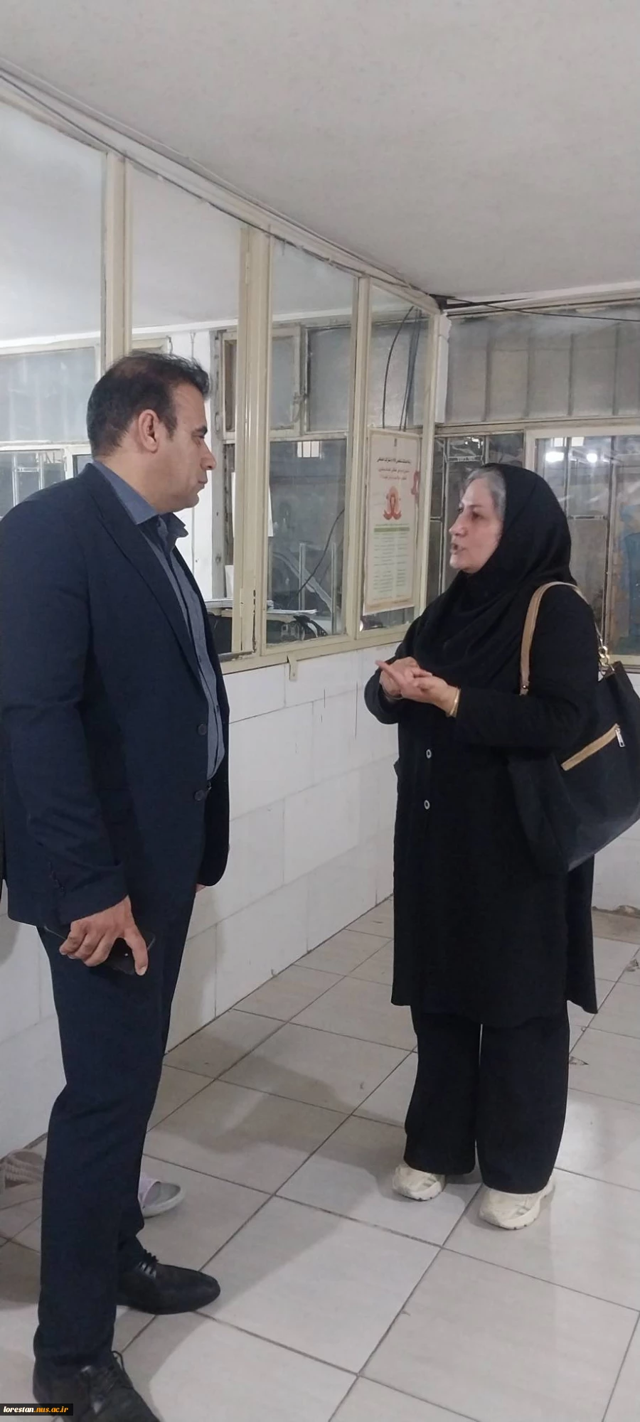 بازدید رئیس دانشگاه ملی مهارت استان لرستان از خوابگاه دانشجویی آموزشکده دختران خرم‌آباد 7