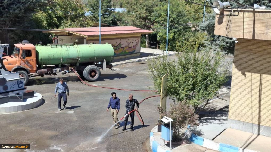 پویش ((روز سبز دانشگاه)) همزمان با شروع سال تحصیلی جدید، با همکاری شهرداری و آتش نشانی شهرستان خرم آباد برگزار شد 2