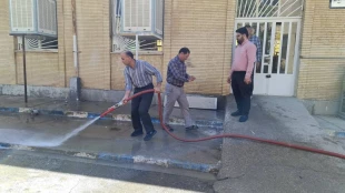 پویش ((روز سبز دانشگاه)) همزمان با شروع سال تحصیلی جدید، با همکاری شهرداری و آتش نشانی شهرستان خرم آباد برگزار شد 2