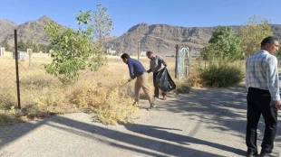پویش ((روز سبز دانشگاه)) همزمان با شروع سال تحصیلی جدید، با همکاری شهرداری و آتش نشانی شهرستان خرم آباد برگزار شد 2
