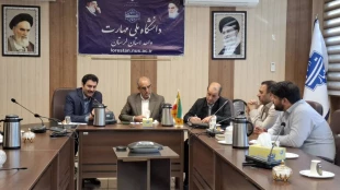 دیدار رئیس و جانشین سازمان بسیج اساتید استان لرستان با اساتید بسیجی دانشگاه ملی مهارت استان لرستان 10