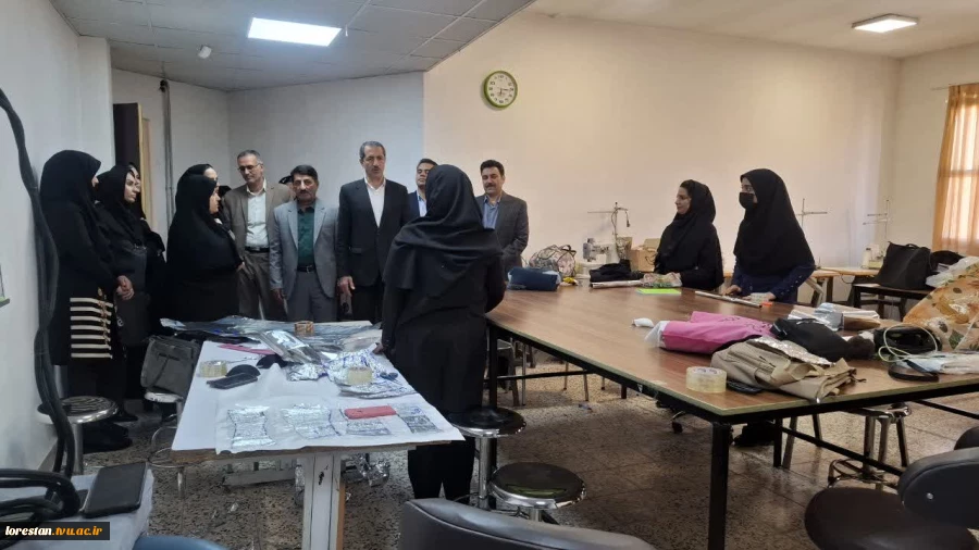 بازدید نماینده محترم مردم خرم‌آباد و چگنی از آموزشکده‌های دانشگاه ملی مهارت لرستان  7