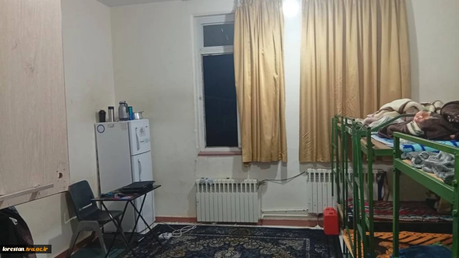 بازدید رئیس دانشگاه ملی مهارت استان لرستان و هیئت همراه از خوابگاه دانشجویی آموزشکده پسران خرم‌آباد 5