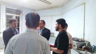 بازدید رئیس دانشگاه ملی مهارت لرستان از خوابگاه پسران خرم‌آباد  2