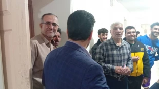 بازدید رئیس دانشگاه ملی مهارت لرستان از خوابگاه پسران خرم‌آباد  8