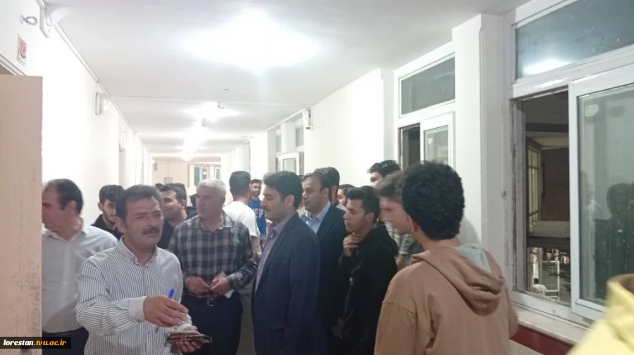 بازدید رئیس دانشگاه ملی مهارت لرستان از خوابگاه پسران خرم‌آباد  15
