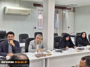 حضور فعال دانشگاه ملی مهارت استان لرستان در جلسه کمیسیون دانشجویی استان 3
