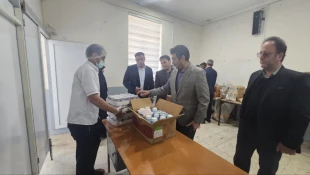 بازدید رییس دانشگاه ملی مهارت استان لرستان از خوابگاه و سلف دانشجویان آموزشکده های دختران و پسران بروجرد  2