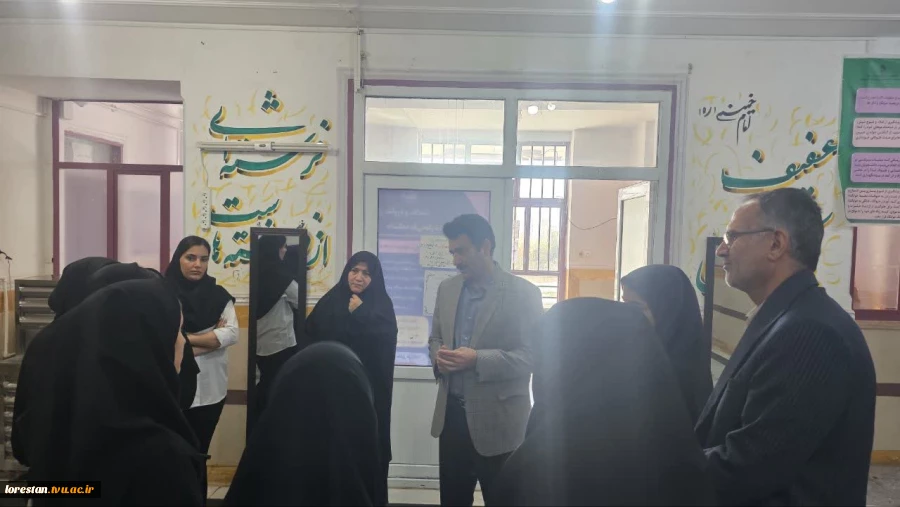 بازدید رییس دانشگاه ملی مهارت استان لرستان از خوابگاه و سلف دانشجویان آموزشکده های دختران و پسران بروجرد  5