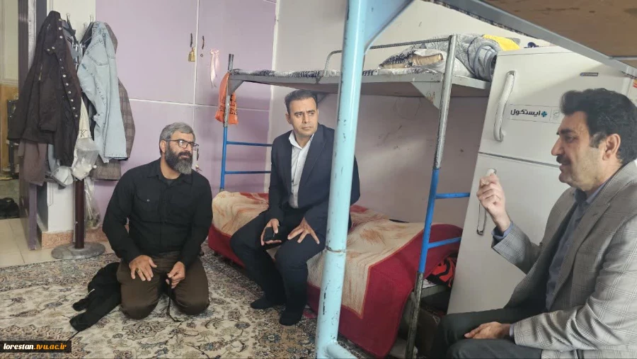 بازدید رییس دانشگاه ملی مهارت استان لرستان از خوابگاه و سلف دانشجویان آموزشکده های دختران و پسران بروجرد  8