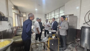 بازدید رییس دانشگاه ملی مهارت استان لرستان از خوابگاه و سلف دانشجویان آموزشکده های دختران و پسران بروجرد  9