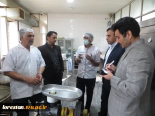 بازدید رییس دانشگاه ملی مهارت استان لرستان از خوابگاه و سلف دانشجویان آموزشکده های دختران و پسران بروجرد 5