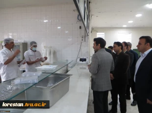 بازدید رییس دانشگاه ملی مهارت استان لرستان از خوابگاه و سلف دانشجویان آموزشکده های دختران و پسران بروجرد 6