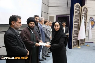 تجلیل از عضو هیأت علمی دانشگاه ملی مهارت استان لرستان به عنوان پژوهشگر برتر استان