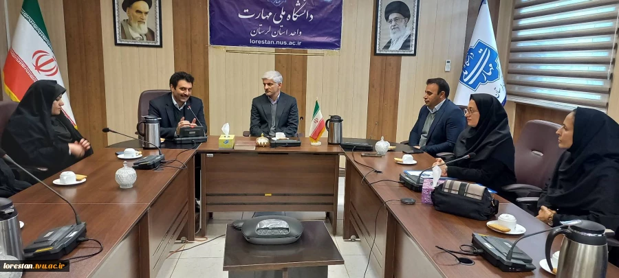 آیین تجلیل از پژوهشگران برتر دانشگاه ملی مهارت استان لرستان برگزار شد 3