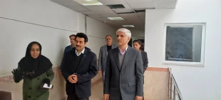 بازدید معاون هماهنگی امور عمرانی عمرانی استانداری لرستان از طرح‌های نیمه‌تمام دانشگاه ملی مهارت استان 7