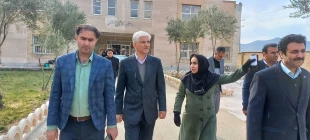 بازدید معاون هماهنگی امور عمرانی عمرانی استانداری لرستان از طرح‌های نیمه‌تمام دانشگاه ملی مهارت استان 8