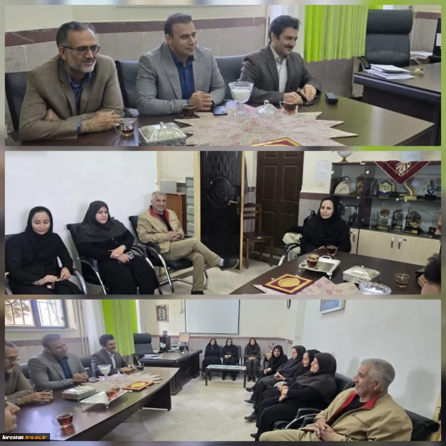 بازدید رئیس دانشگاه ملی مهارت استان لرستان و هیئت‌ همراه از آموزشکده دختران خرم آباد واحد استان لرستان 2
