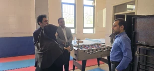 ارزیابی میدانی مدیران سازمان برنامه و بودجه از زیرساخت‌ها و طرح‌های توسعه‌ای دانشگاه ملی مهارت لرستان 5