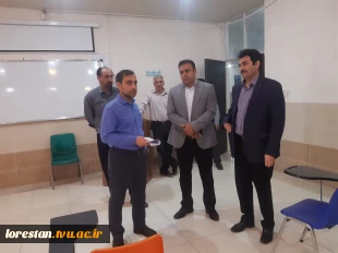 ارزیابی میدانی مدیران سازمان برنامه و بودجه از زیرساخت‌ها و طرح‌های توسعه‌ای دانشگاه ملی مهارت لرستان 6